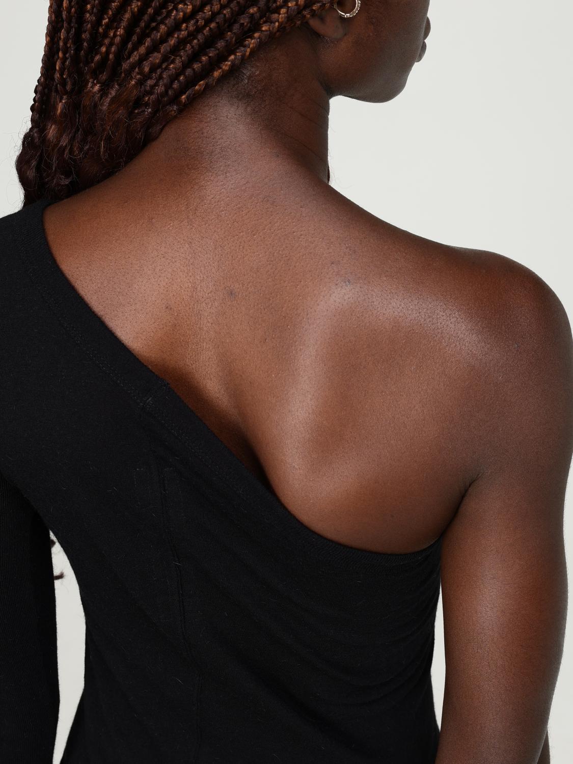 Top Woman color Black