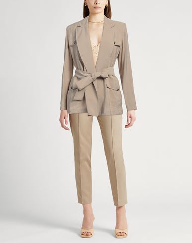 Love Edition Woman Blazer Beige Size 6 Viscose, Polyester