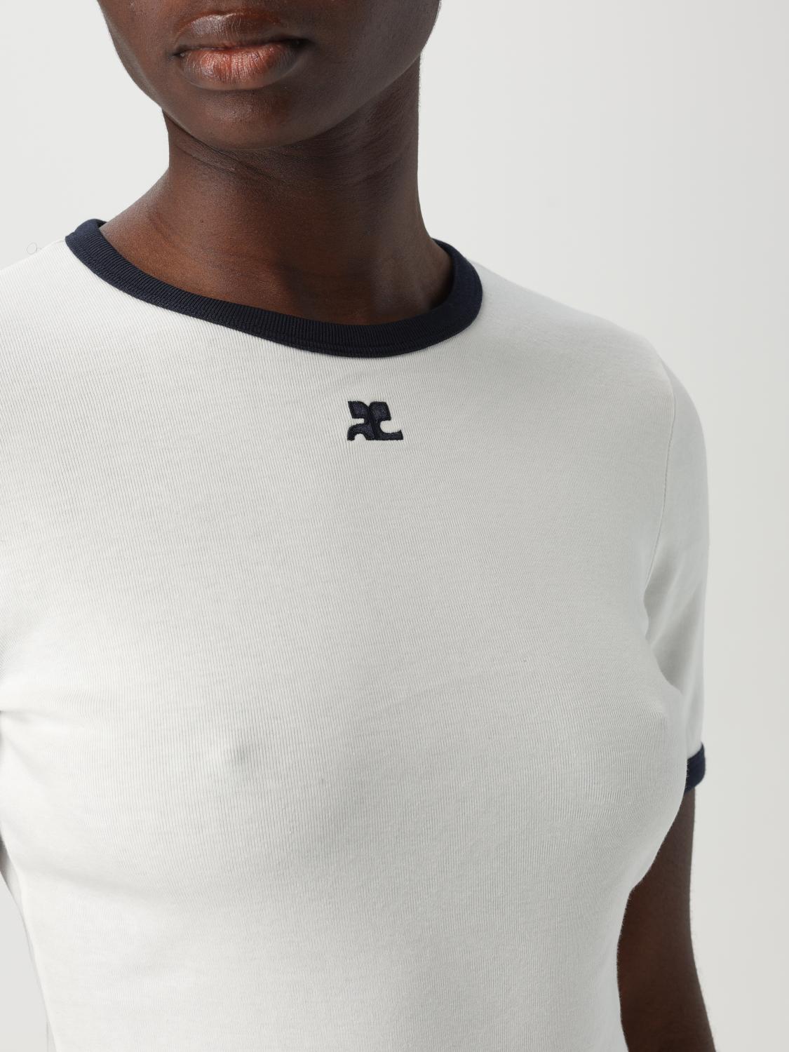 T-Shirt COURRÈGES Woman color White