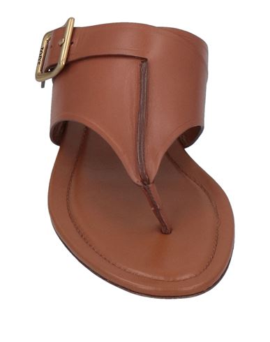 Woman Toe strap sandals Brown