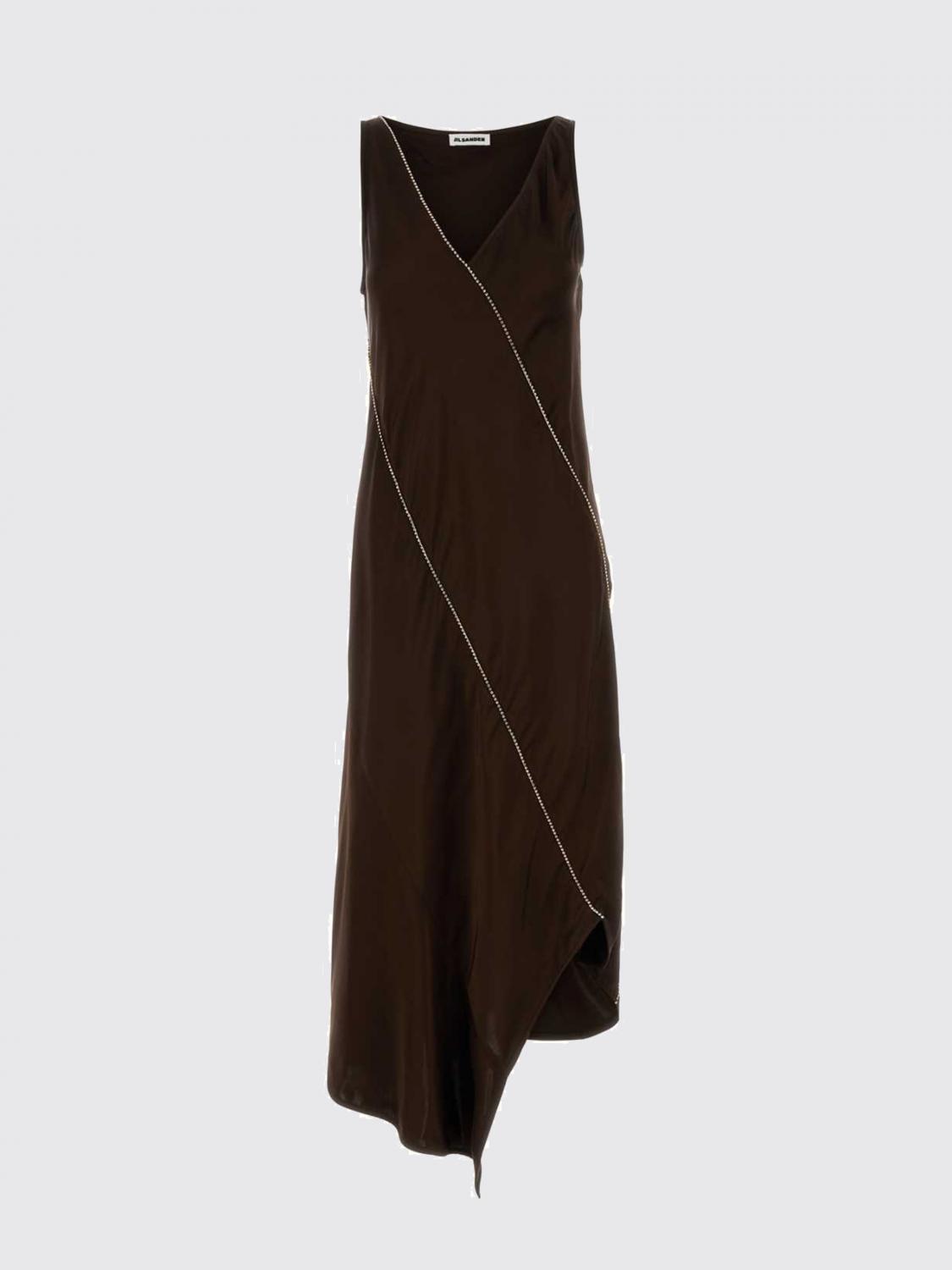 Sleeveless Asymmetric Midi Dress