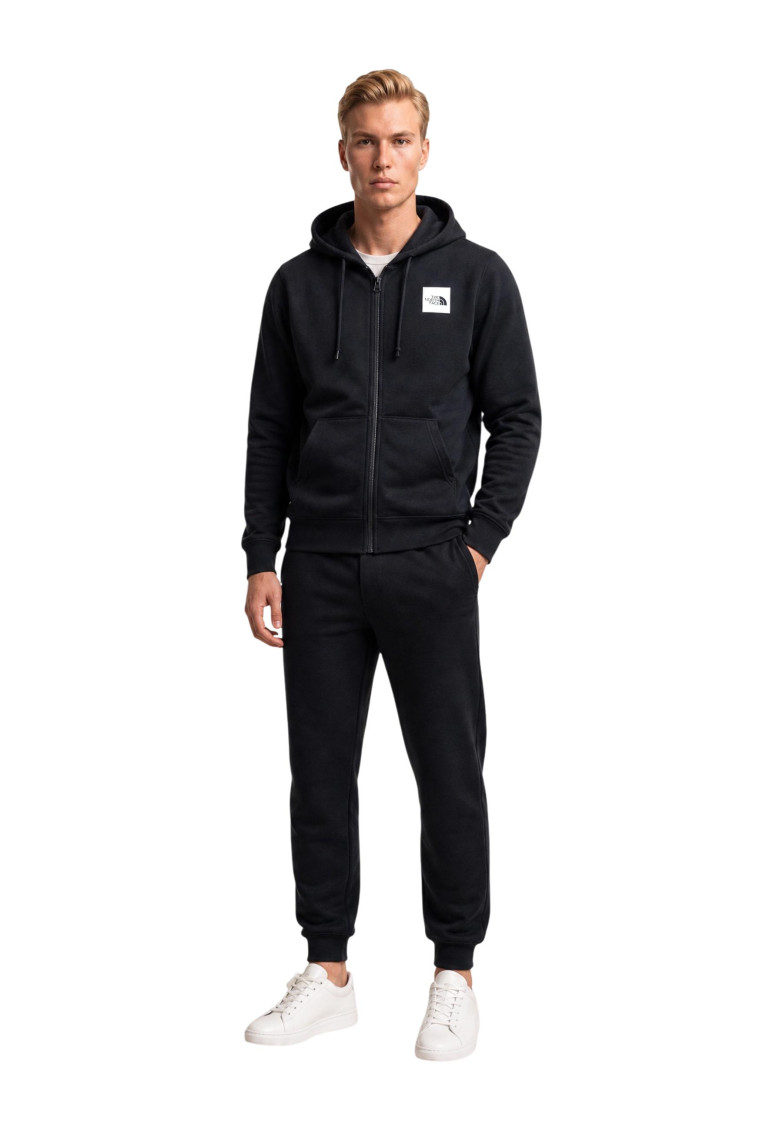 Black Logo Regular Hoodie