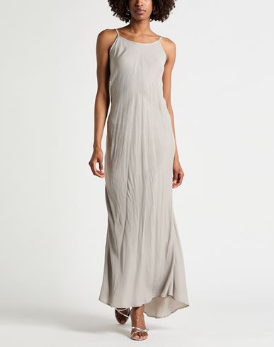 Woman Maxi dress Taupe Size 6 Cupro
