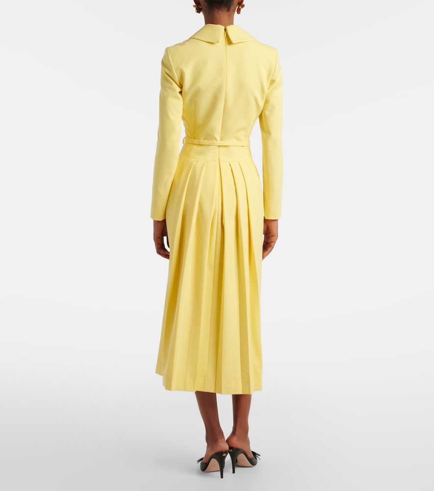 Kalonice crêpe midi dress