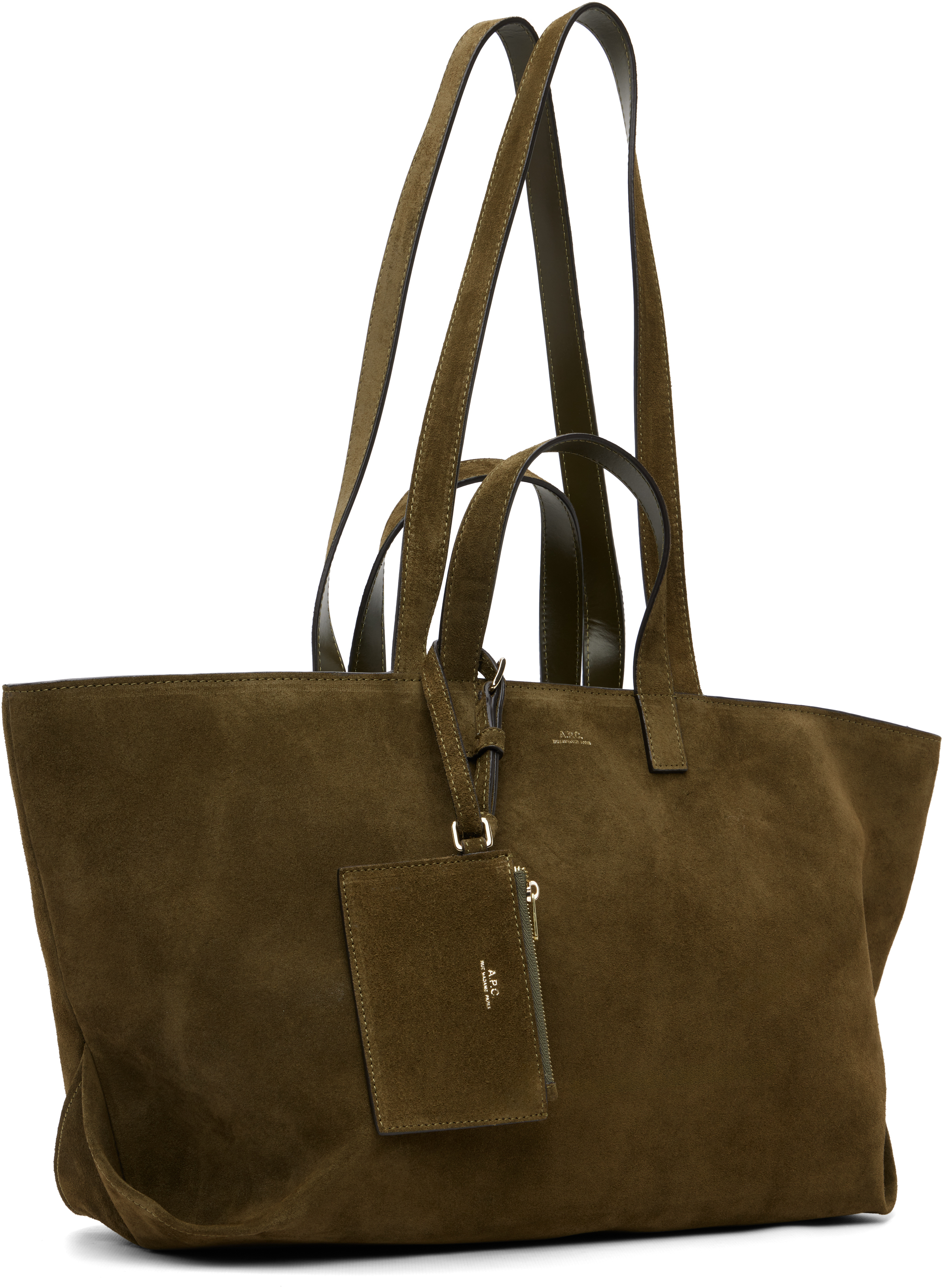 Khaki 'Le Drummer' Tote