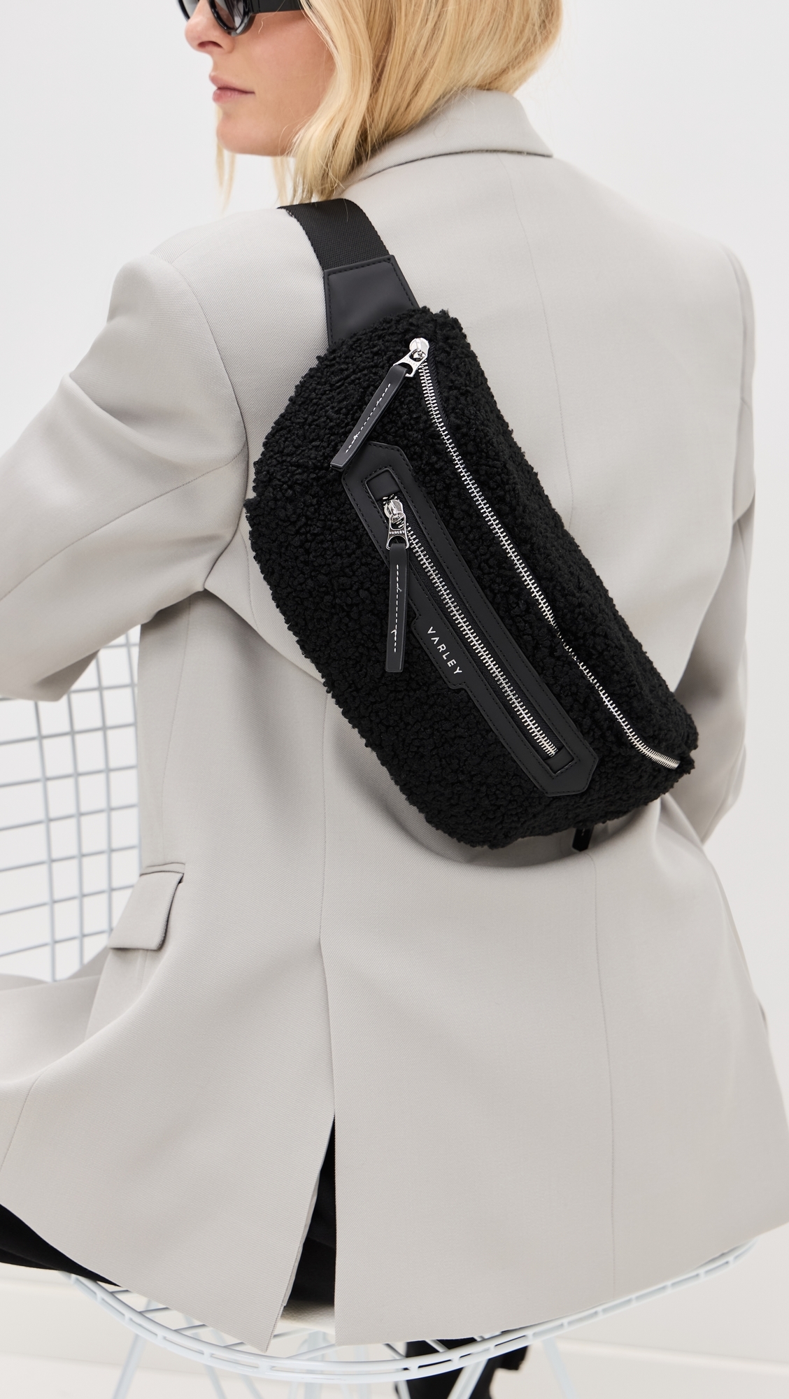 Kansa Sherpa Belt Bag Black One Size