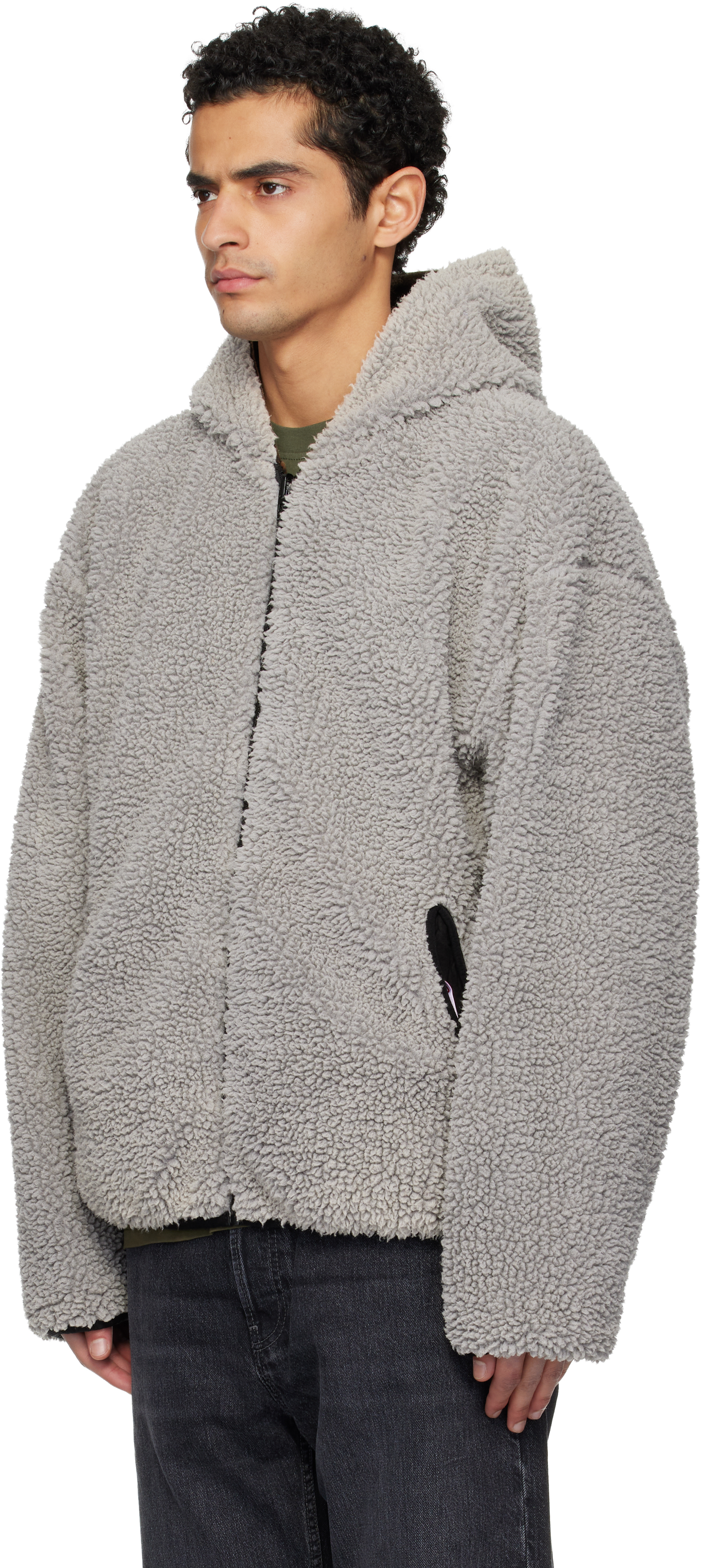 Brown & Beige S-Bryan Reversible Jacket