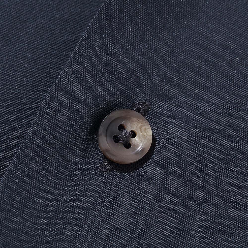 Open Collar Shirt S. Black
