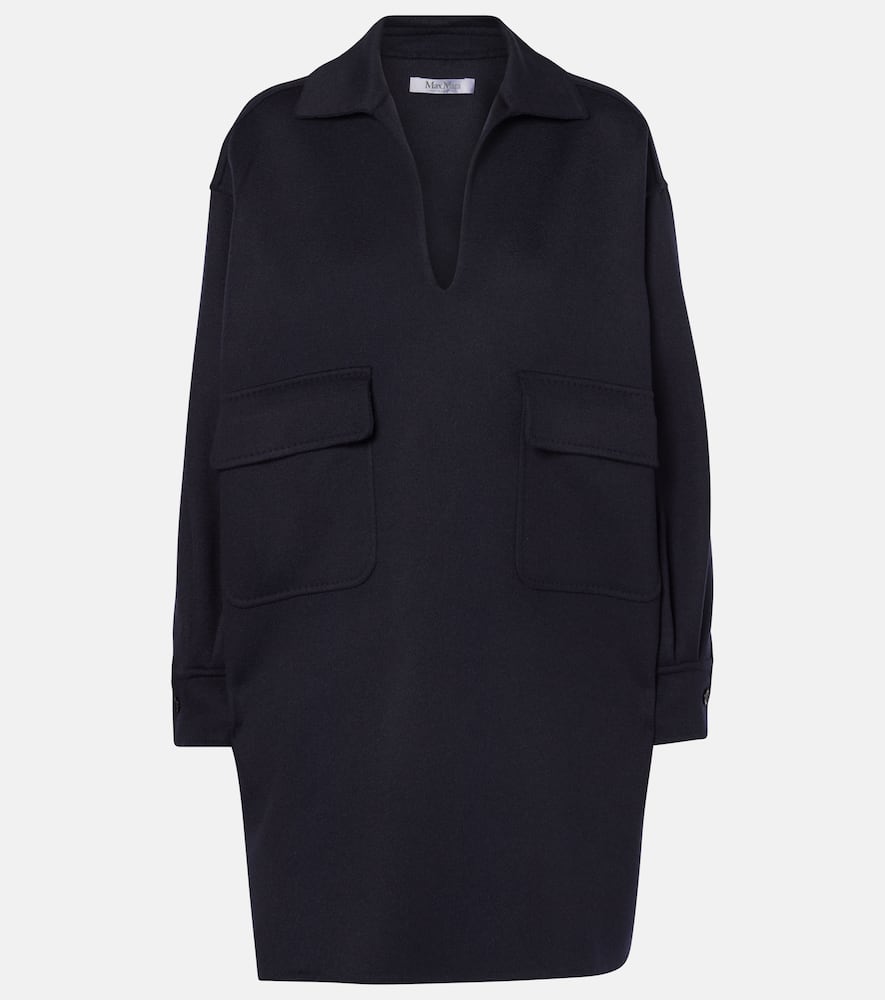 Pinna wool minidress
