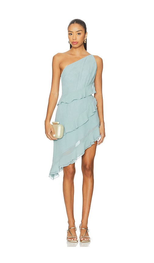 Lovers and Friends Kimberly Mini Dress in Teal. M also in S