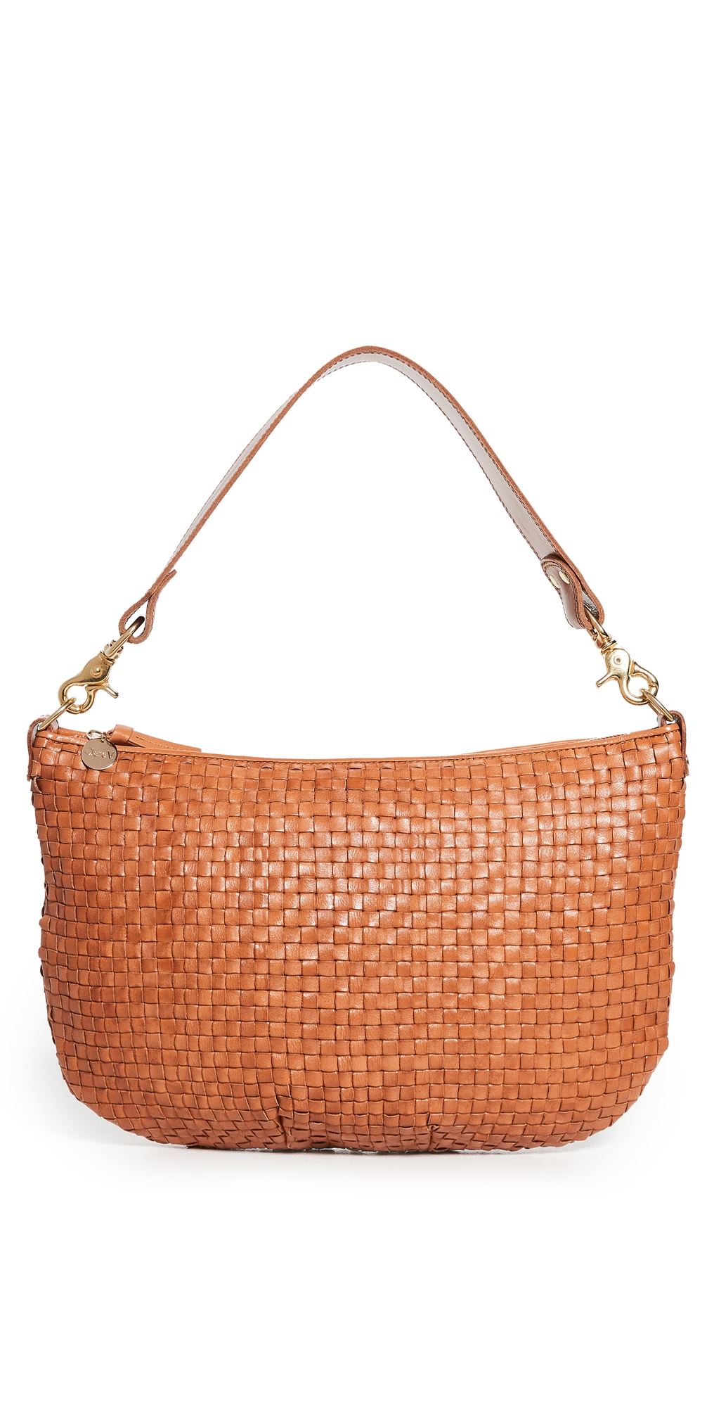 Moyen Messenger Bag Natural Woven Checker One Size