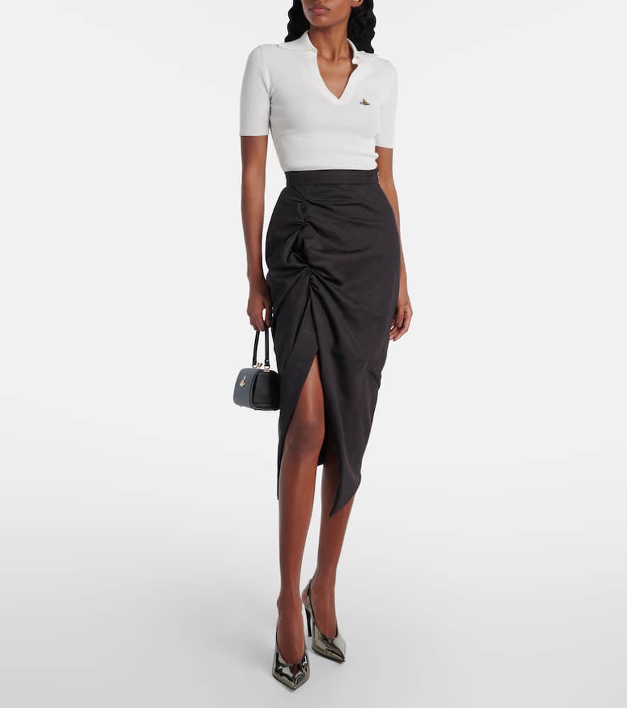 Marina cotton polo shirt