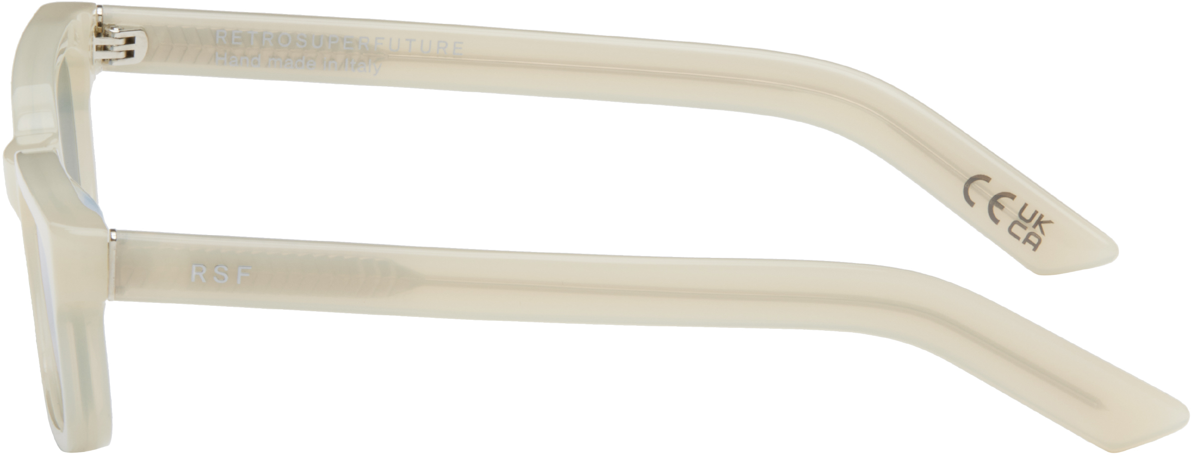 RETROSUPERFUTURE Off-White Gesto Sunglasses