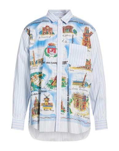 Comme Des Garçons Shirt Man Shirt Light blue Size M Cotton