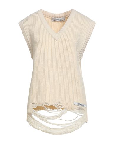 Woman Sweater Cream Size L Acrylic, Alpaca wool, Wool