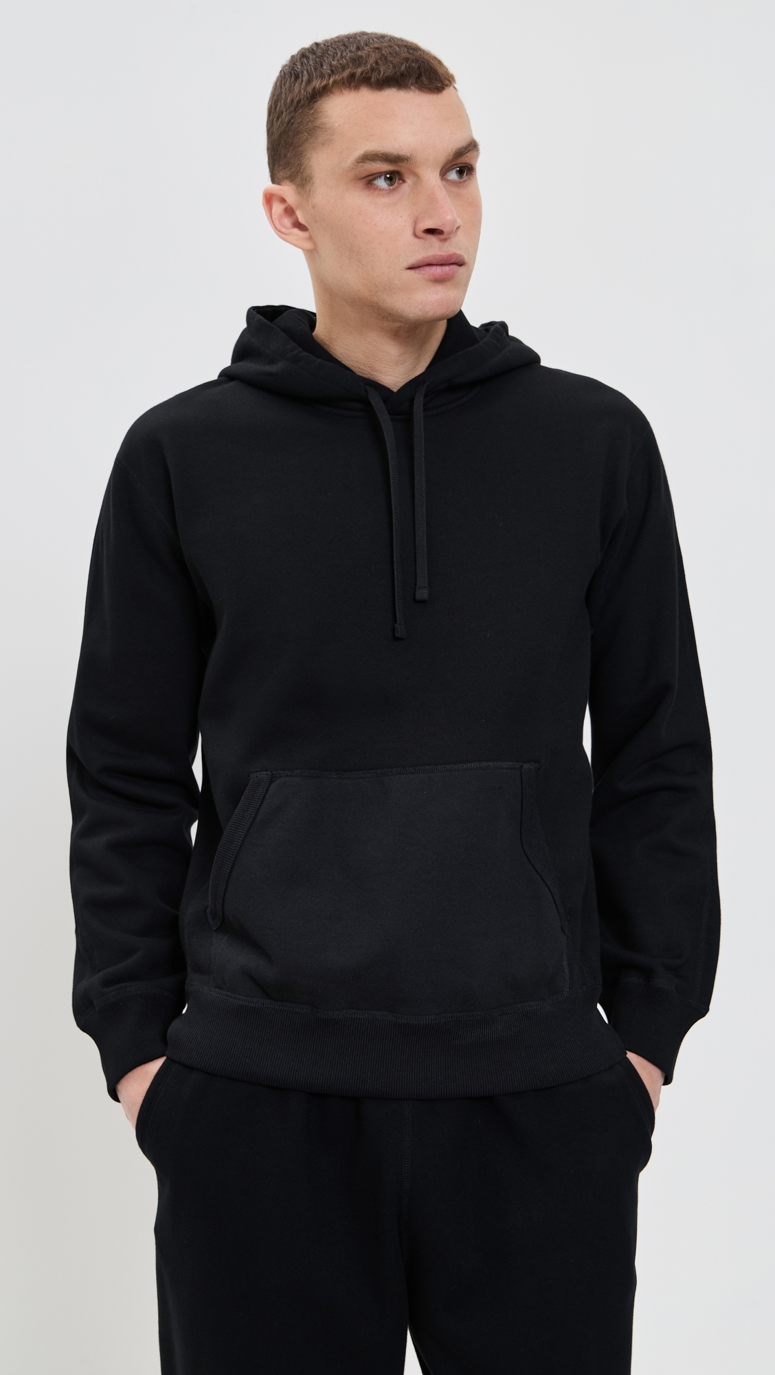 Reigning Champ Mid-Weight Terry Standard Hoodie Black