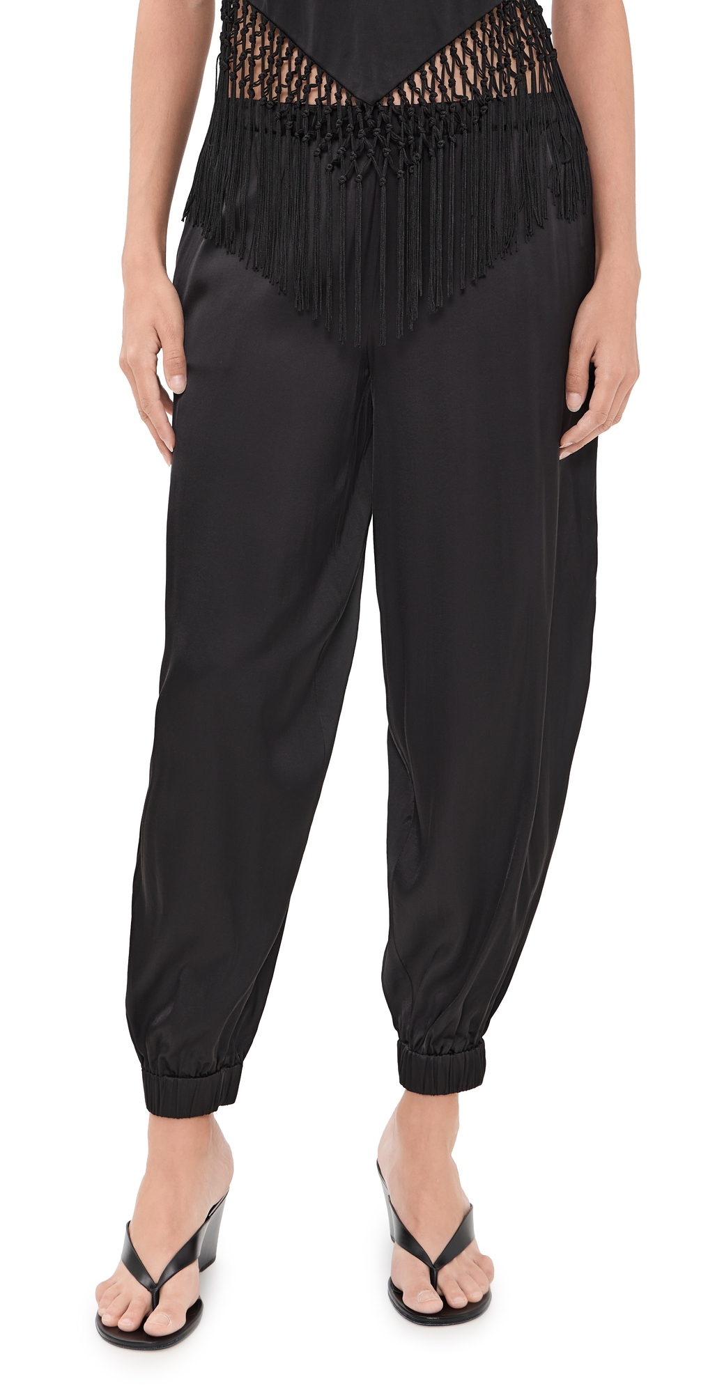 Declan Pull On Genie Pants Black