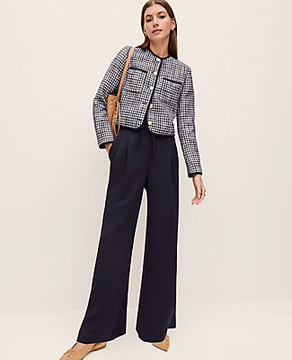 Ann Taylor Weekend Easy Fit Wide-Leg Pant