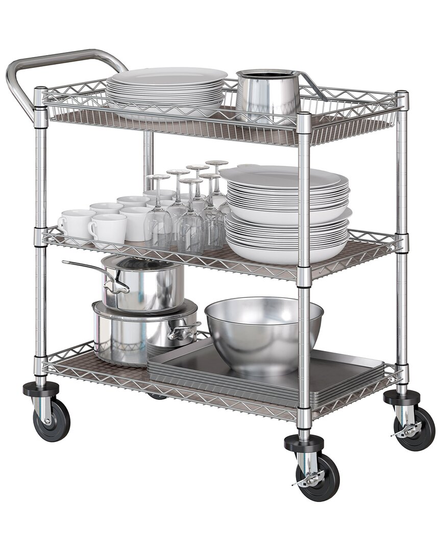 3-Tier NSF-Certified Utility Cart