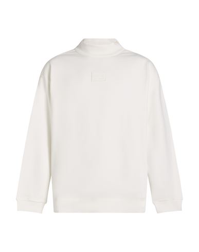 Man Sweatshirt Ivory Size L Cotton