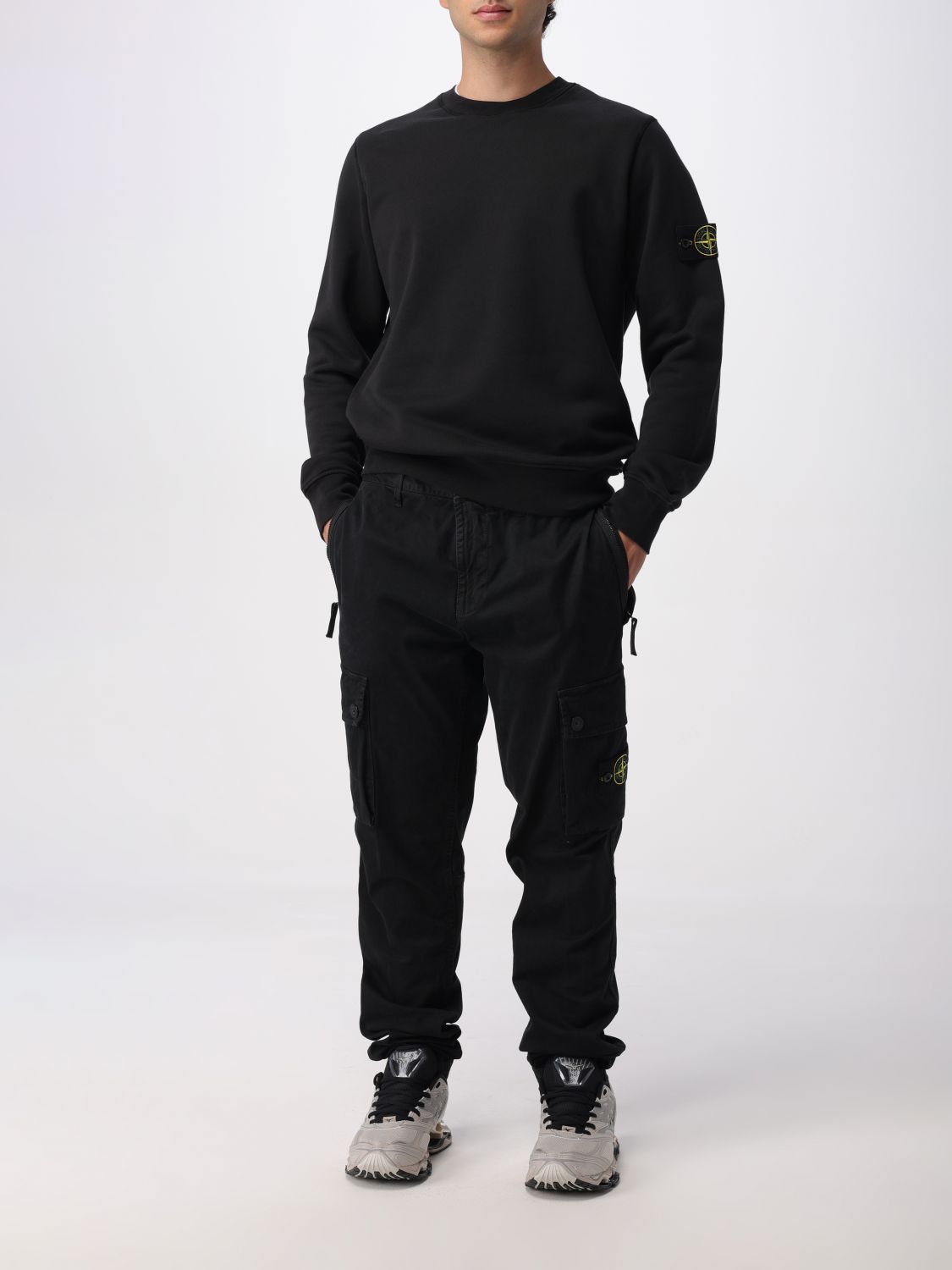 Sweatshirt Men color Black