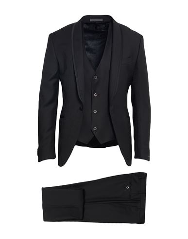 Man Suit Black Size 40 Wool