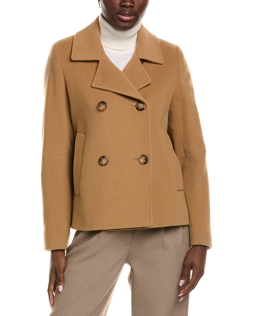 Icons Wool & Cashmere-Blend Short Coat