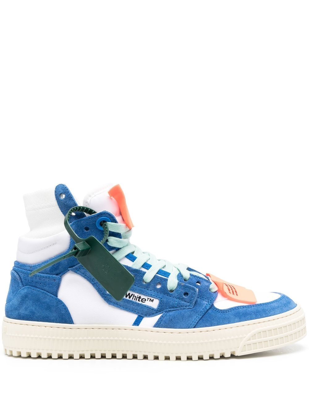 Zip-Tie lace-up sneakers