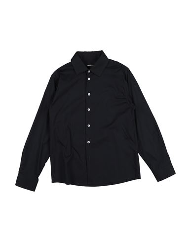 Kid Boy Shirt Midnight blue Size 12 Cotton, Elastane