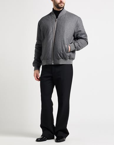 Man Puffer Charcoal Size 1 Polyamide, Cashmere