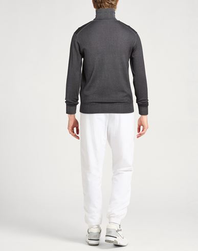 Man Turtleneck Grey Size XXXL Virgin Wool