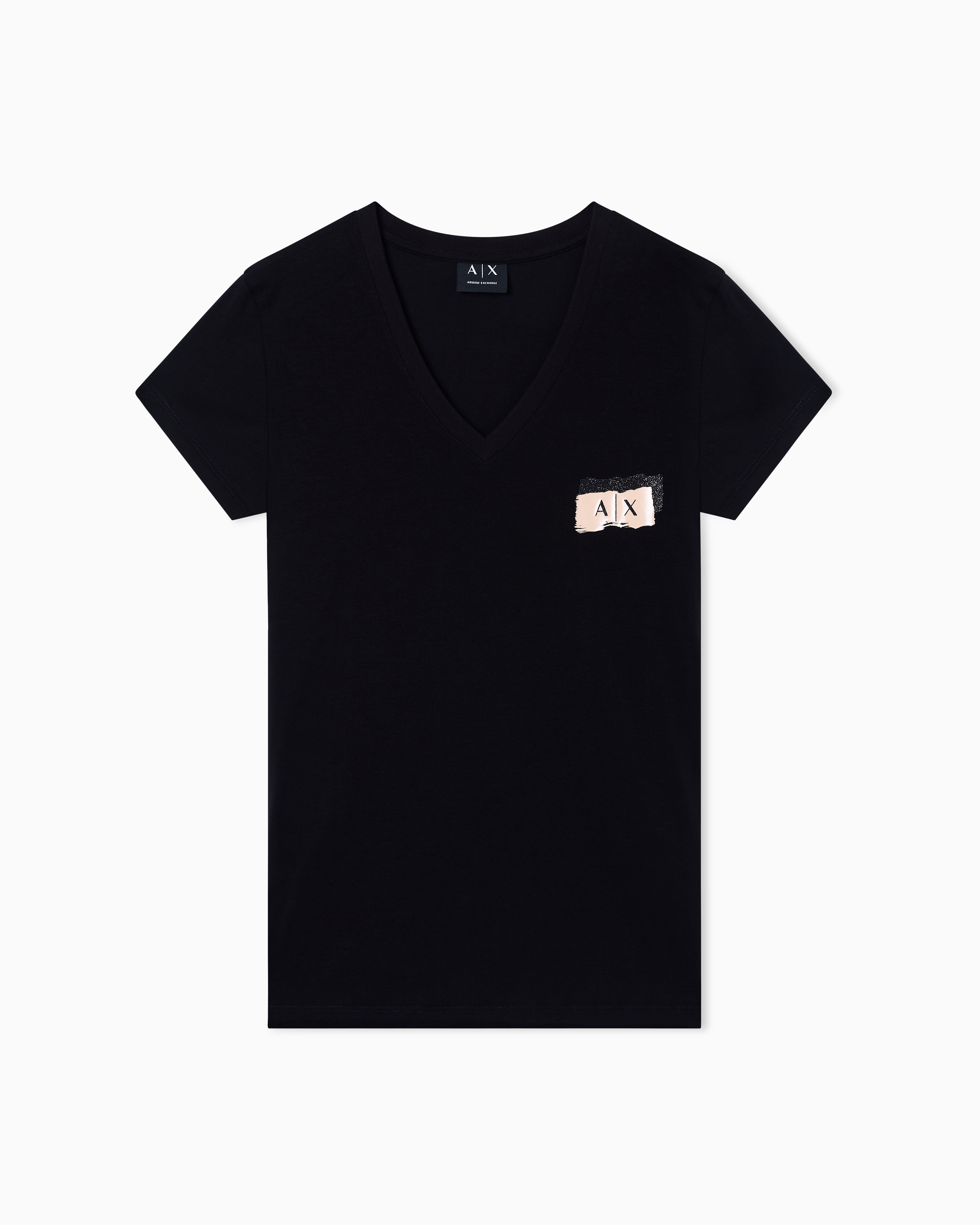 Slim fit T-shirt in stretch cotton jersey