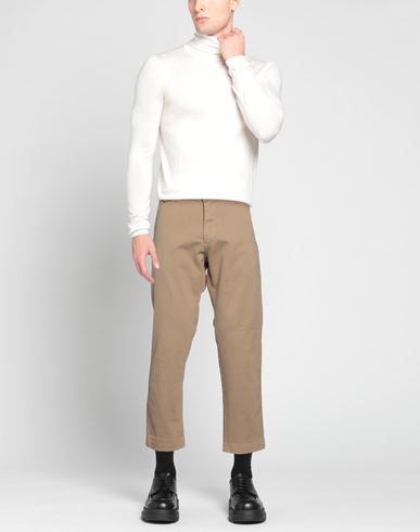 Man Pants Sand Size 32 Cotton, Elastane