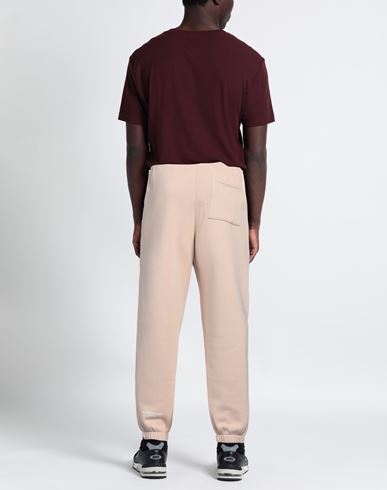 Man Pants Beige Size XL Cotton, Polyester