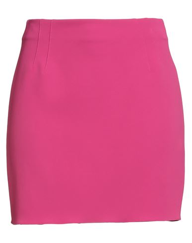 Woman Mini skirt Fuchsia Size 6 Polyester, Elastane