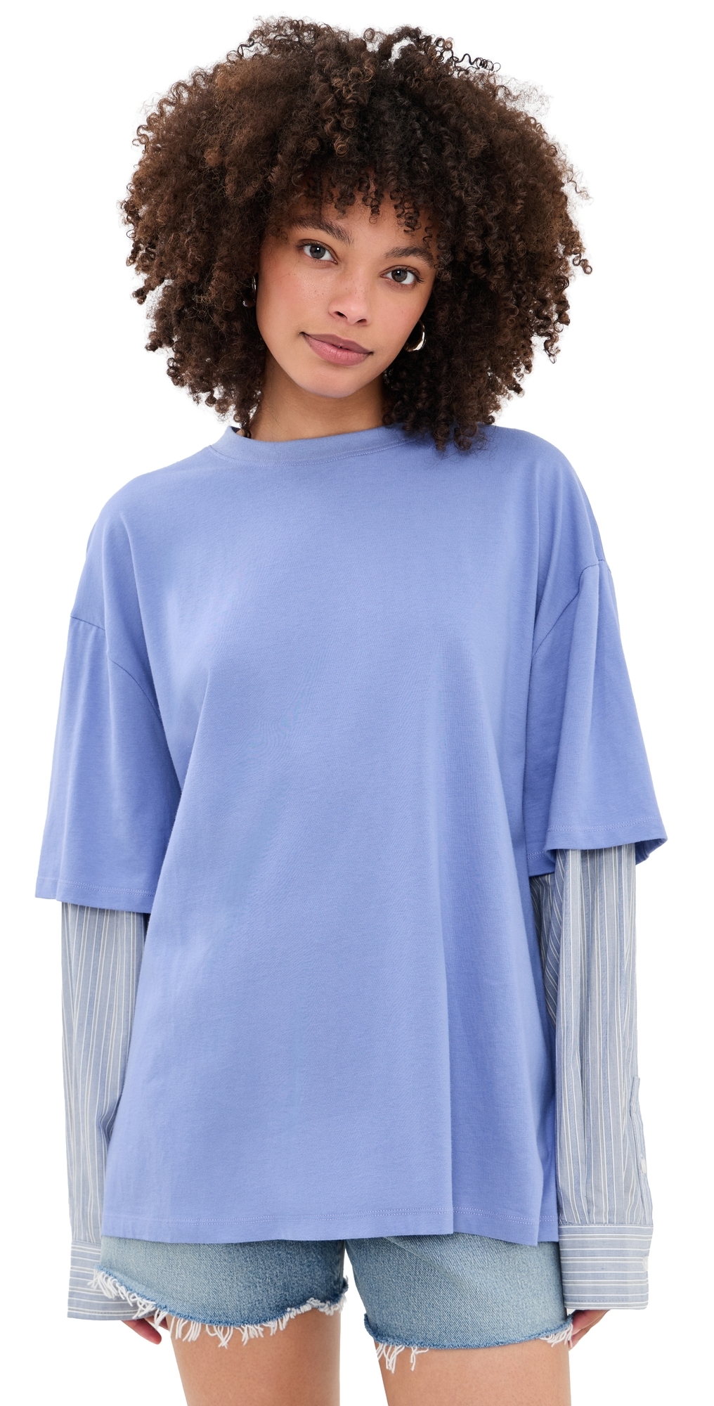 Bottega Layered Shirt Persian Jewel