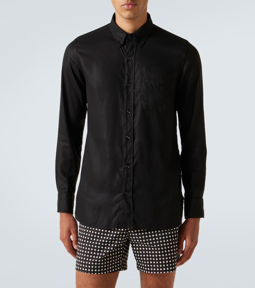 Gabardine shirt