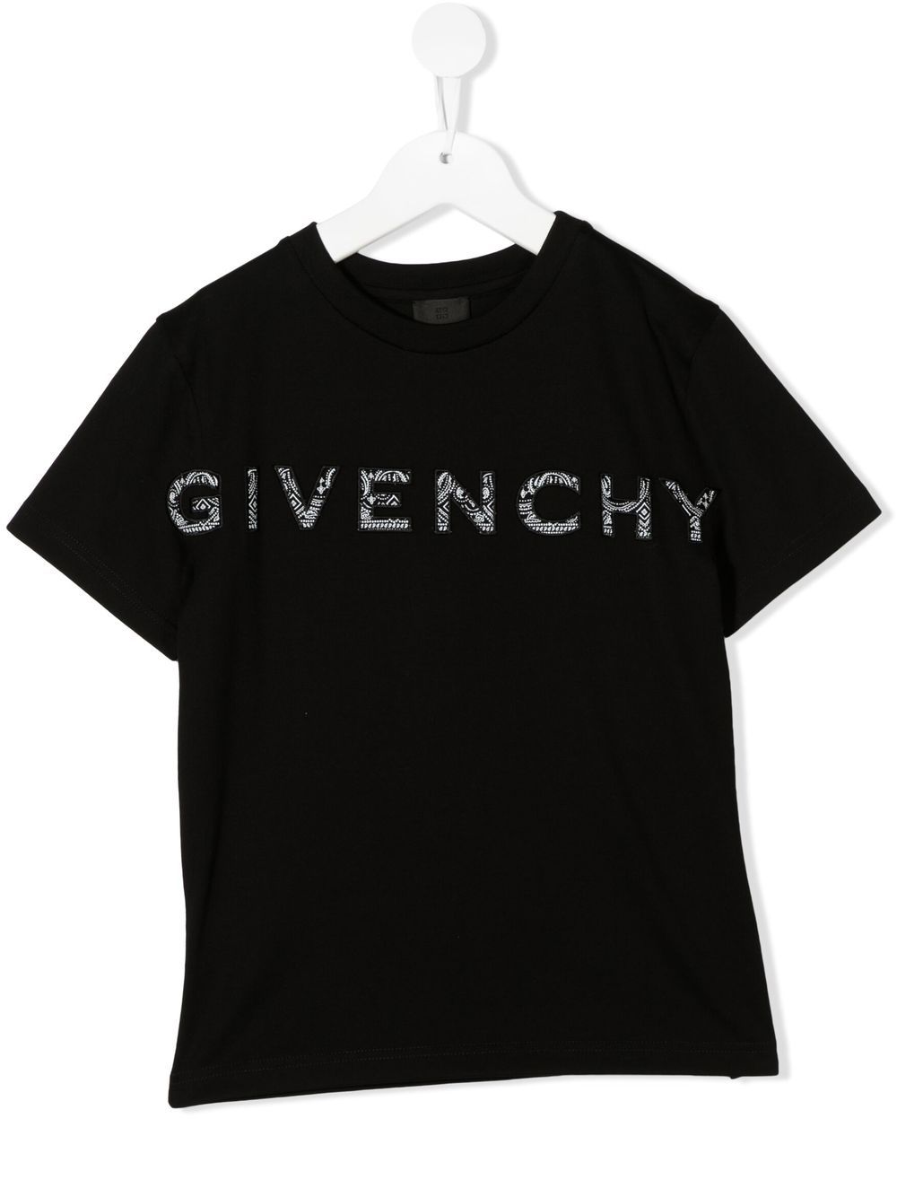 4G logo patch T-shirt - Black