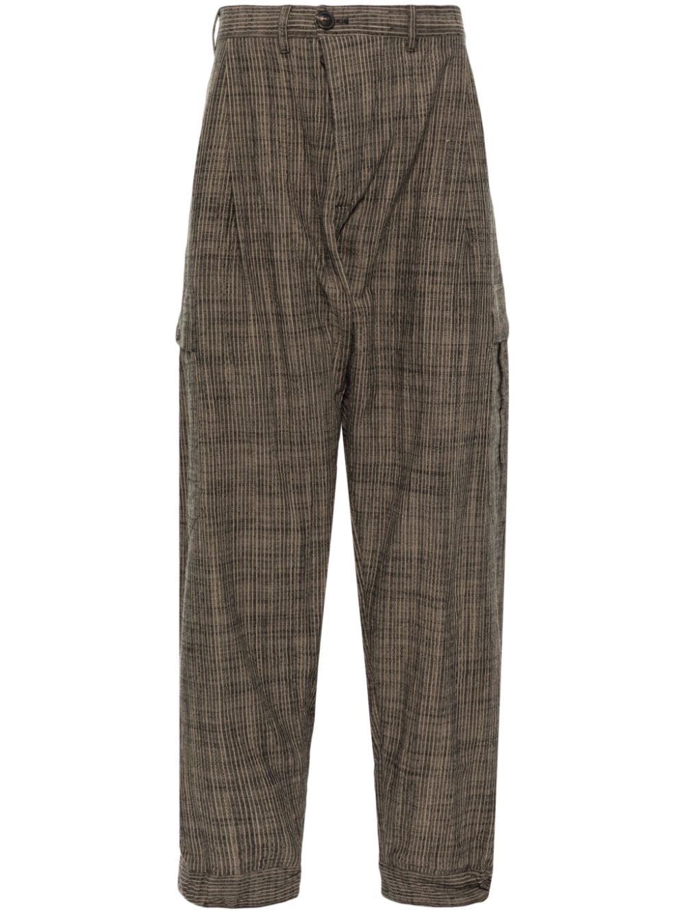 Striped trousers - Grey