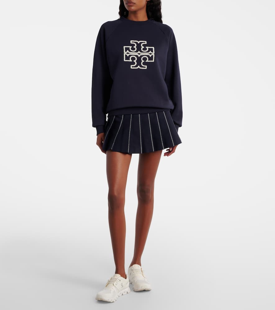 Logo cotton jersey sweatshirt