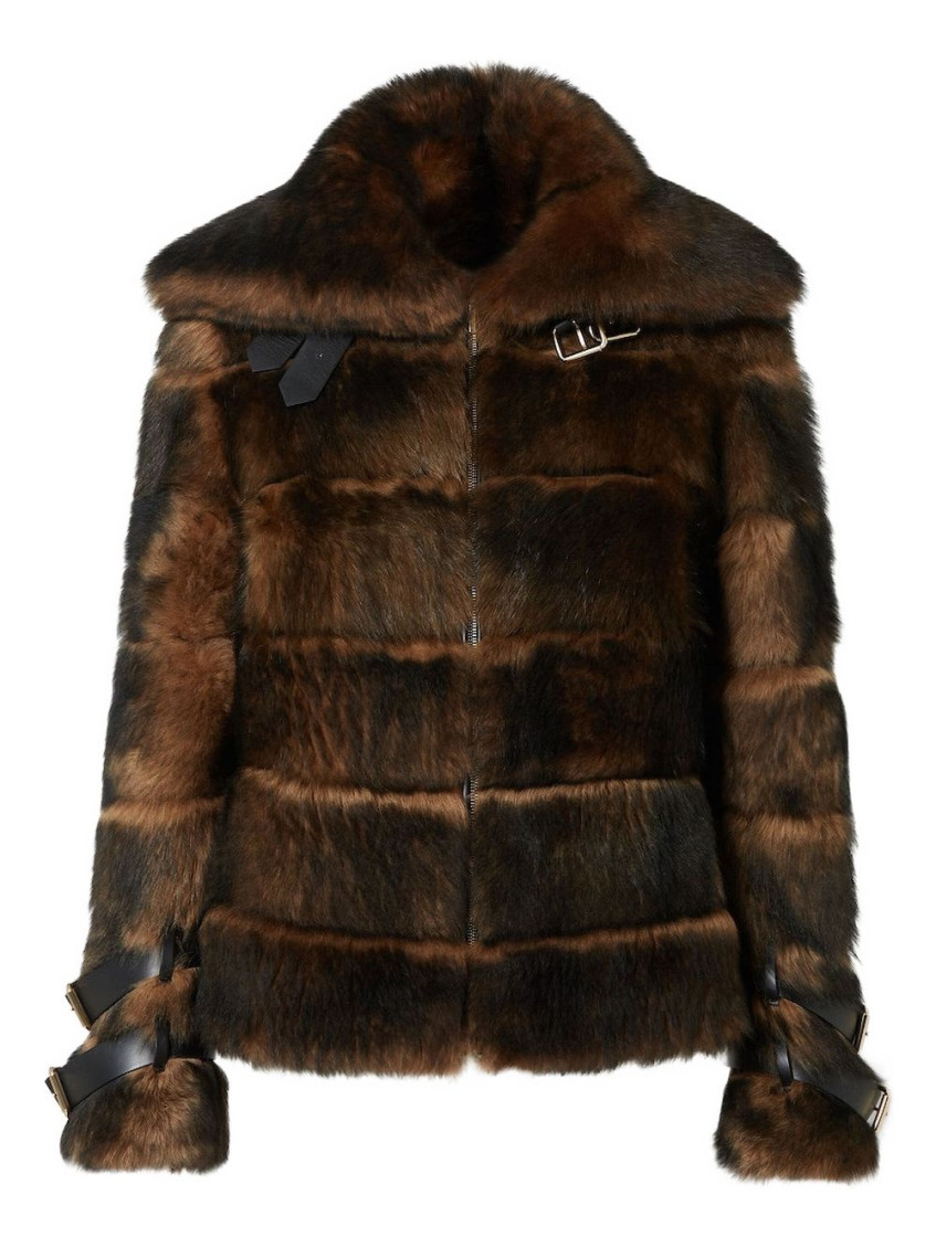 Brown Zipped Jacket