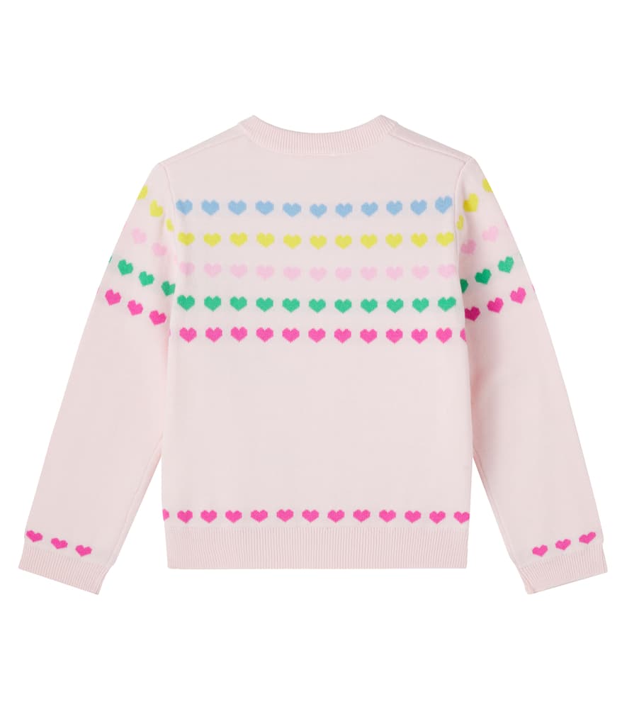 Laligne jacquard cotton cardigan