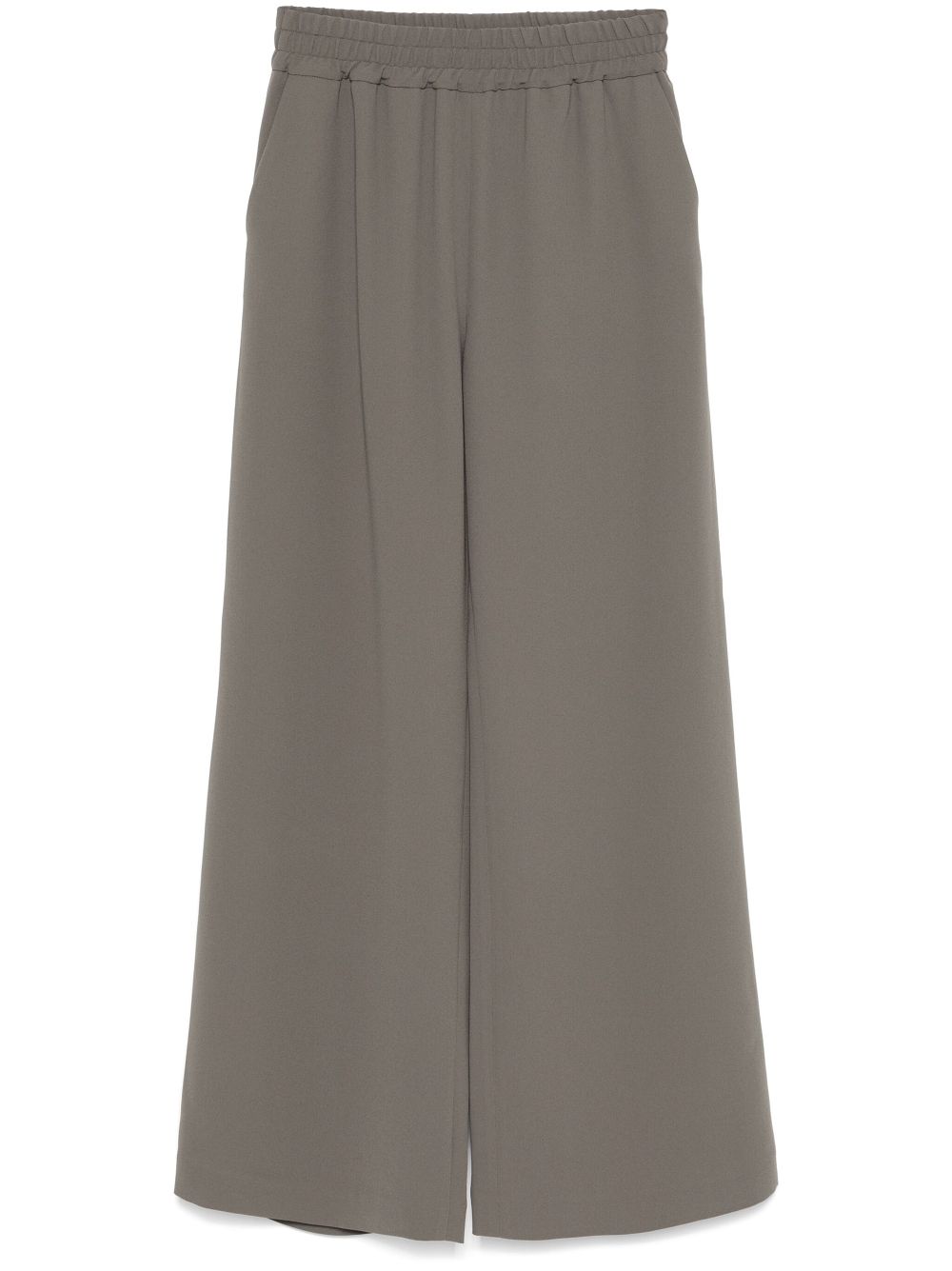 Crepe trousers - Green