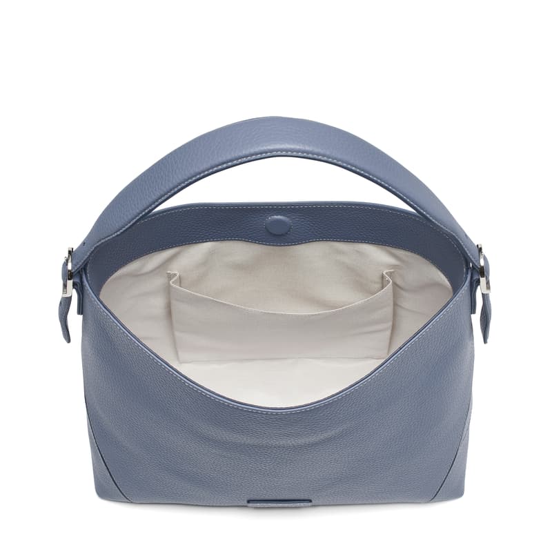 Hobo Bag in Heritage Blue Pebble