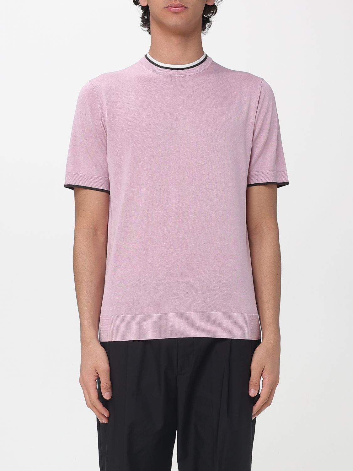 Sweater Men color Pink