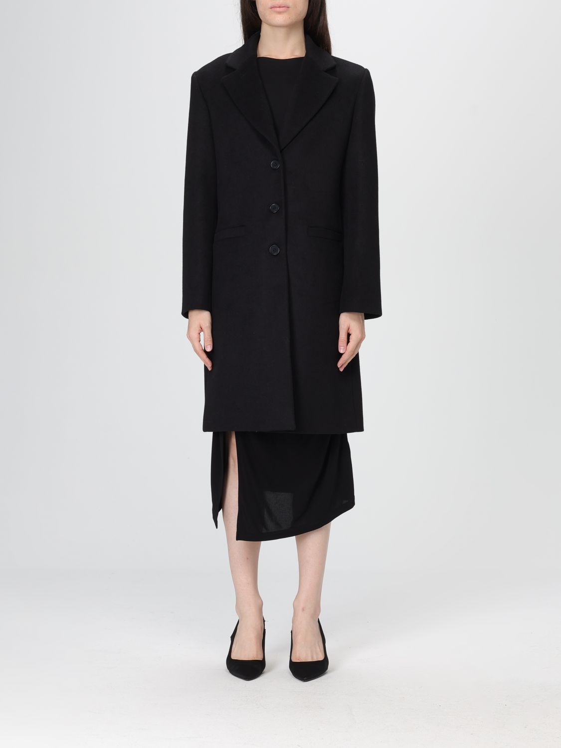 Coat Woman color Black