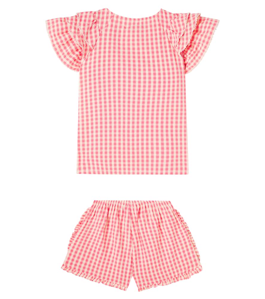 Konges Sløjd Kim cotton shirt and shorts set