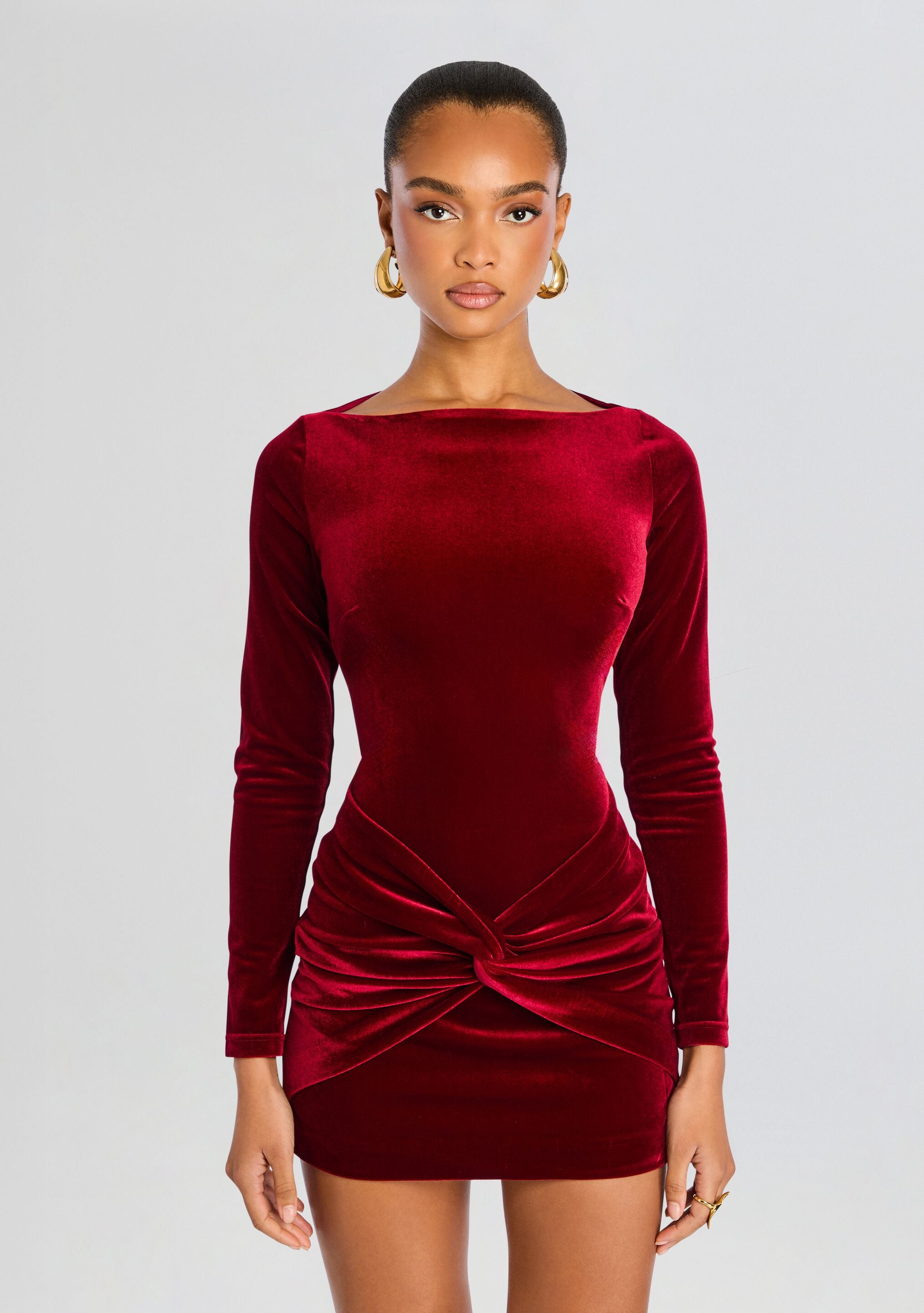 Kadala Velvet Dress