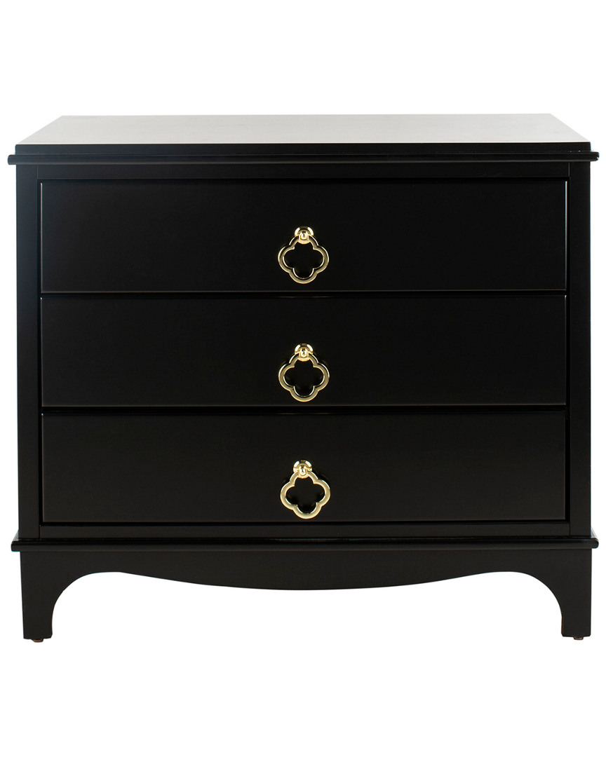 Hannon 3 Drawer Contemporary Nightstand