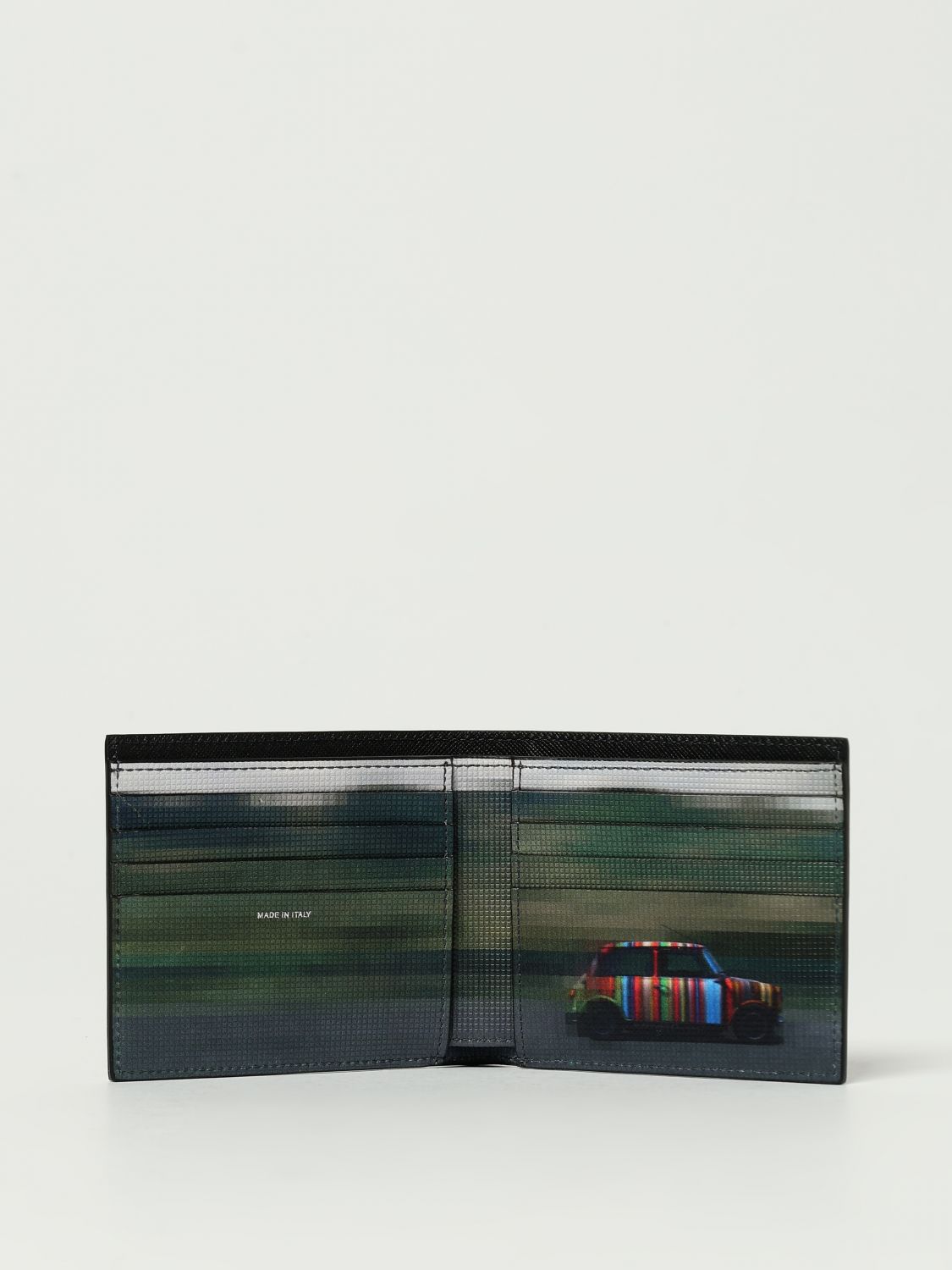 Pixelated Mini cardholder - Black